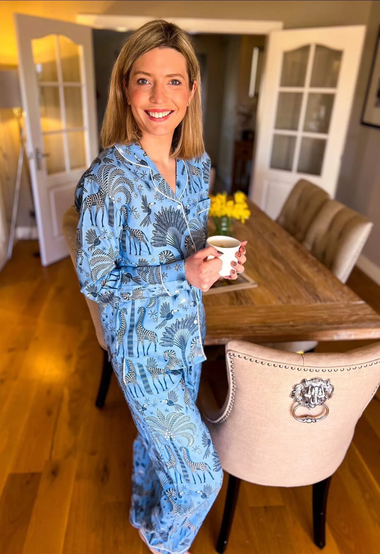Amara Organic Cotton Pajama Trouser Set