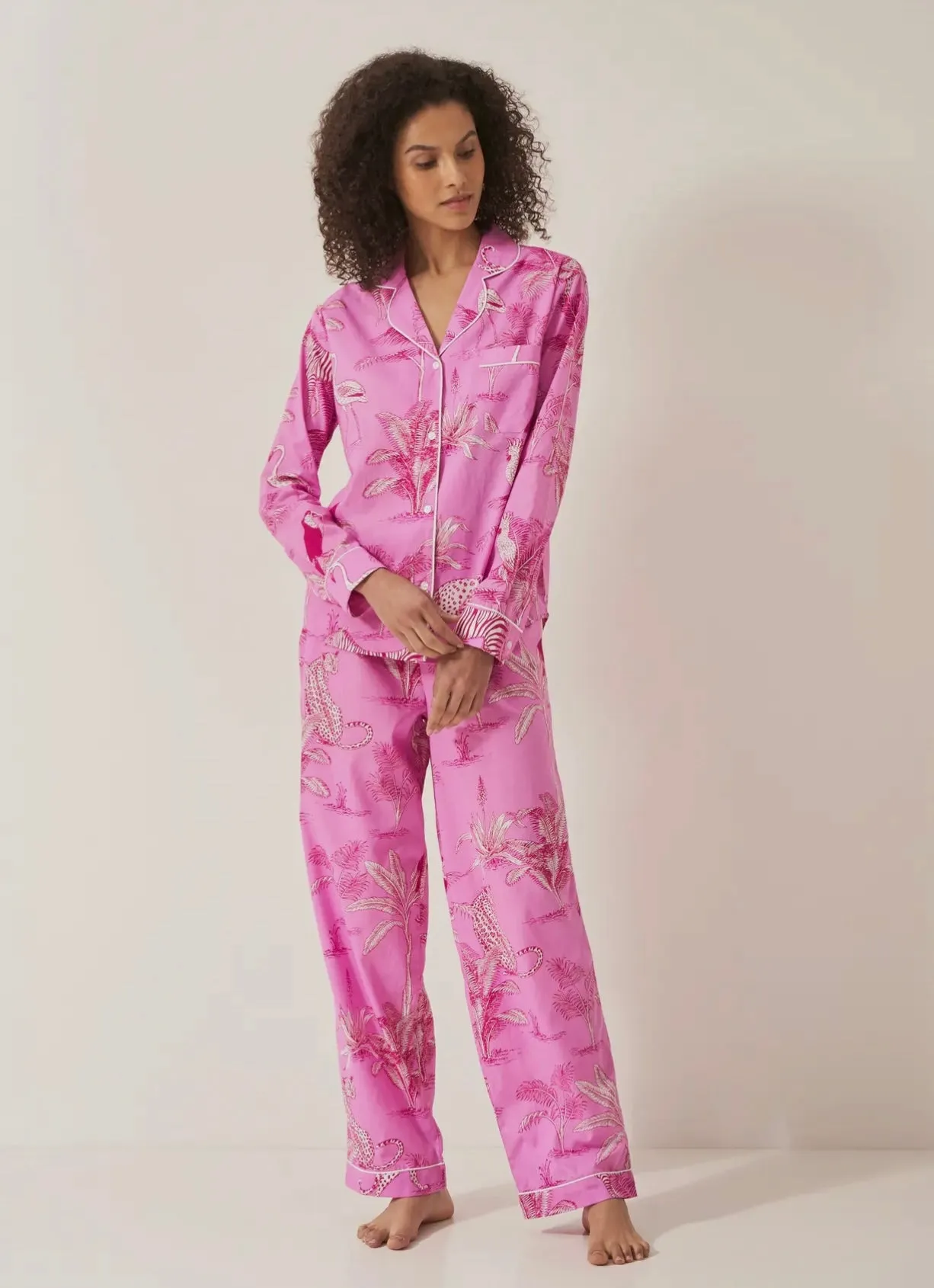 Amara Organic Cotton Pajama Trouser Set