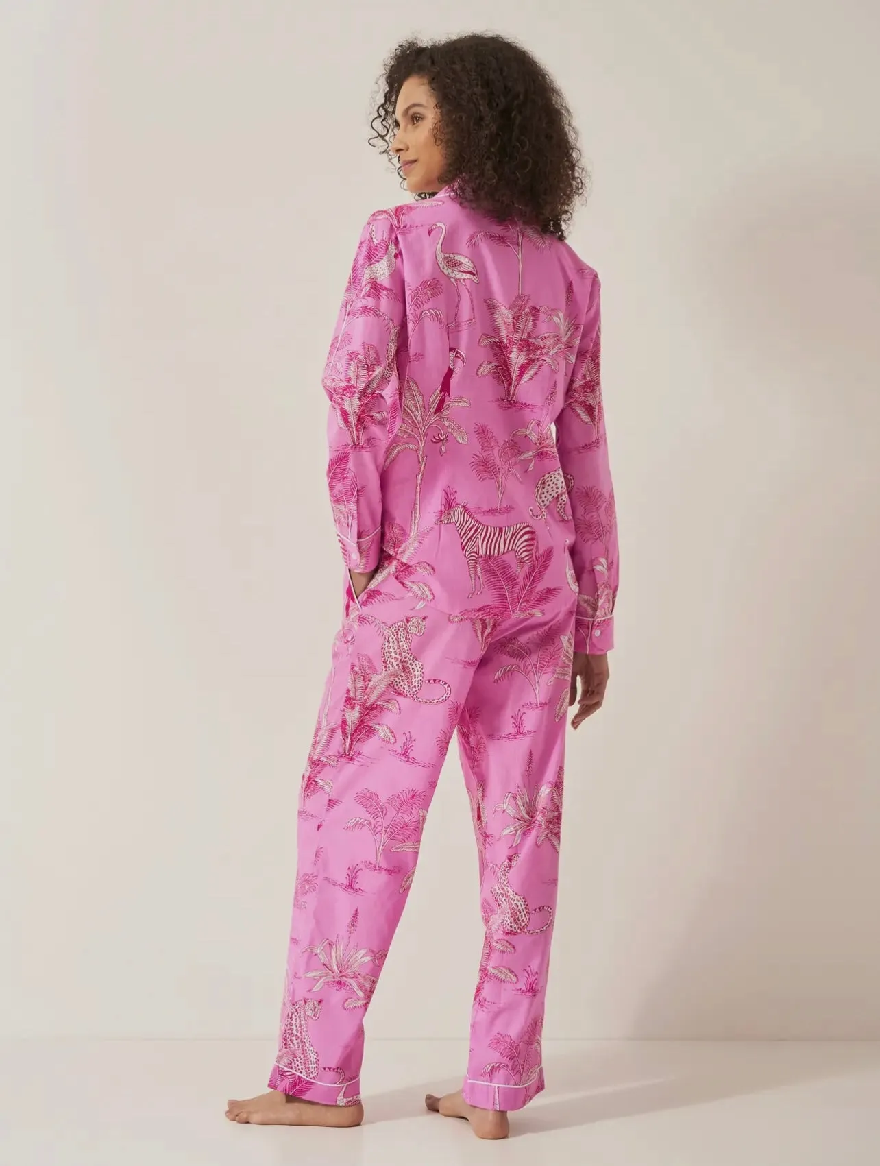 Amara Organic Cotton Pajama Trouser Set