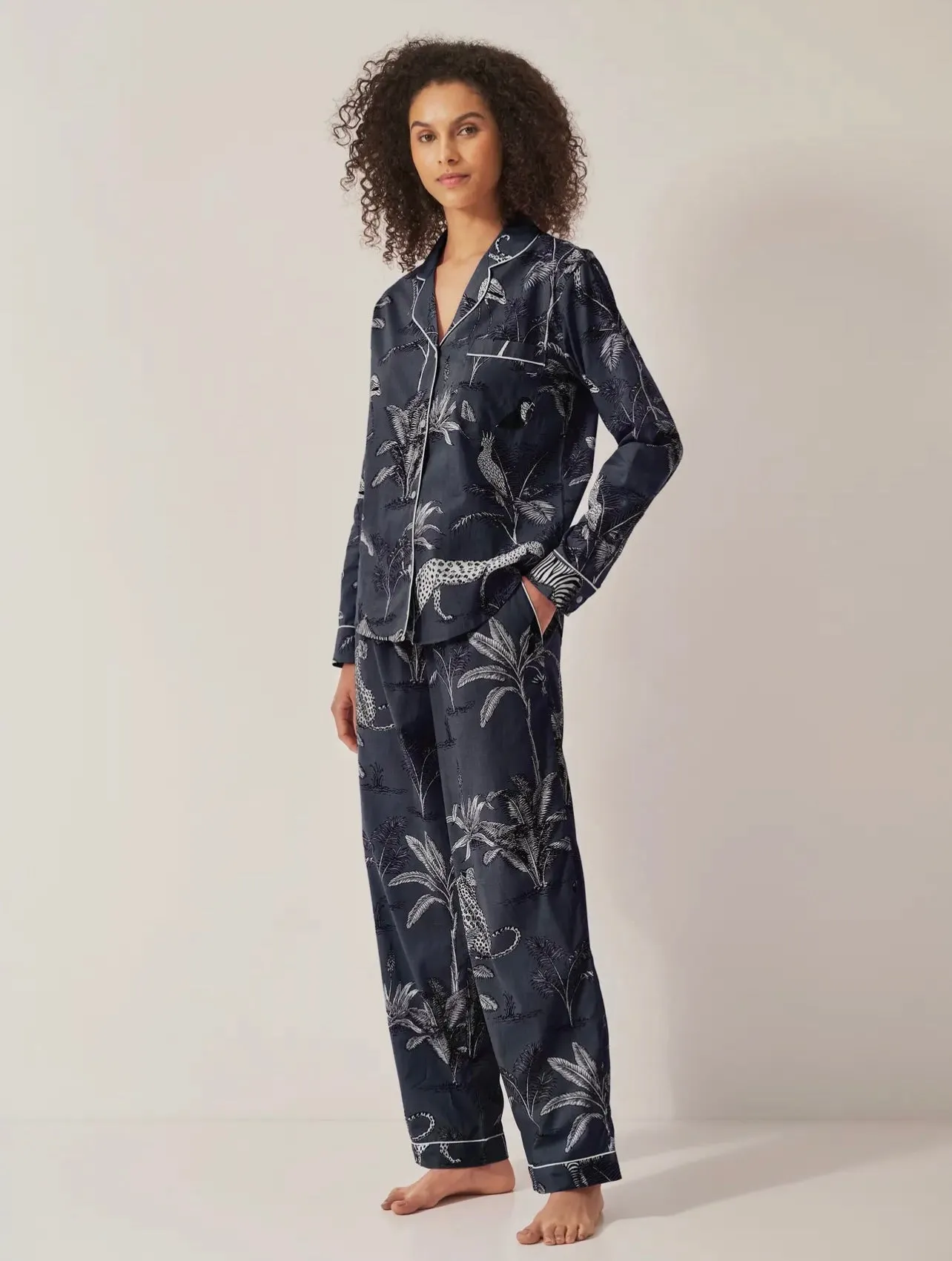 Amara Organic Cotton Pajama Trouser Set