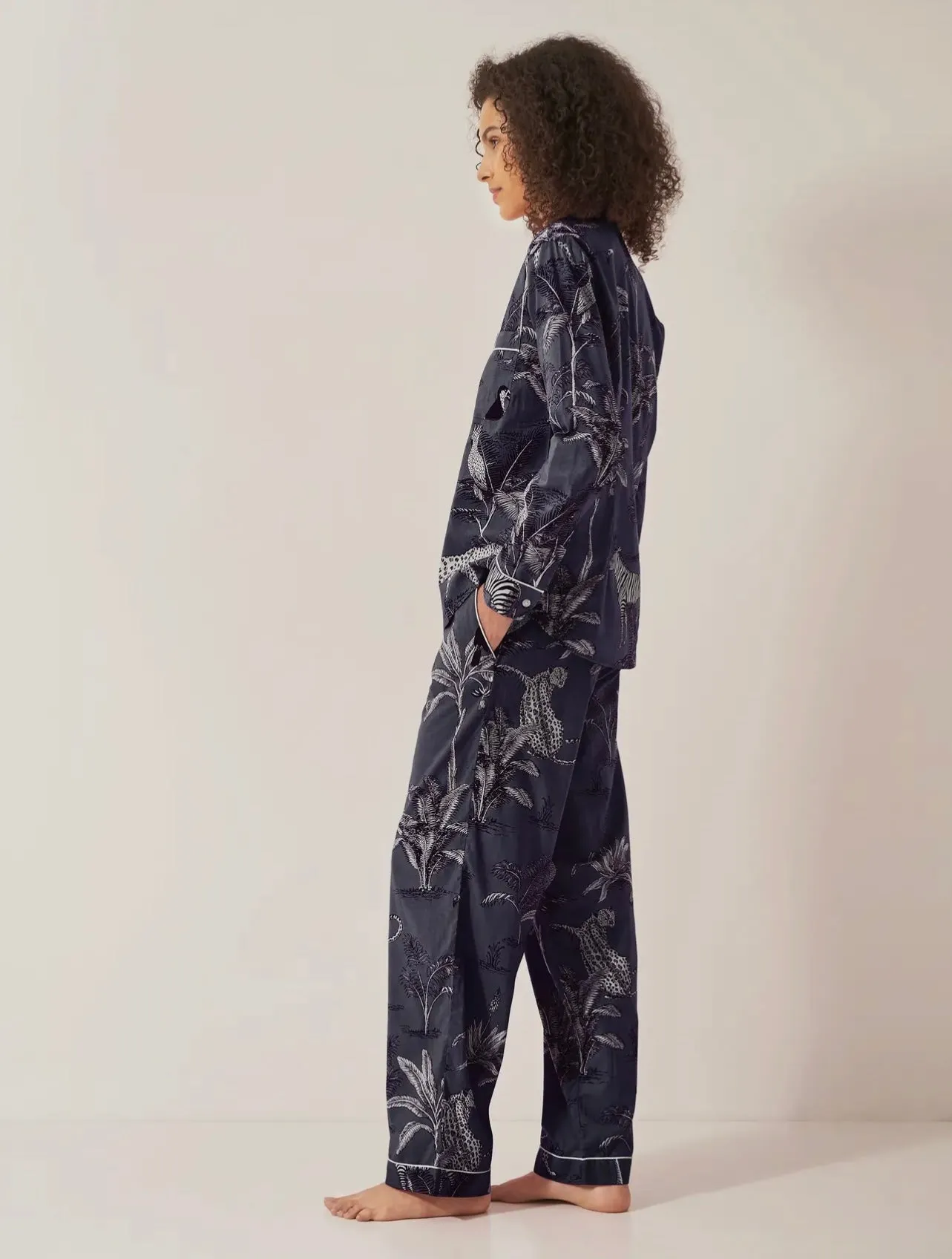 Amara Organic Cotton Pajama Trouser Set