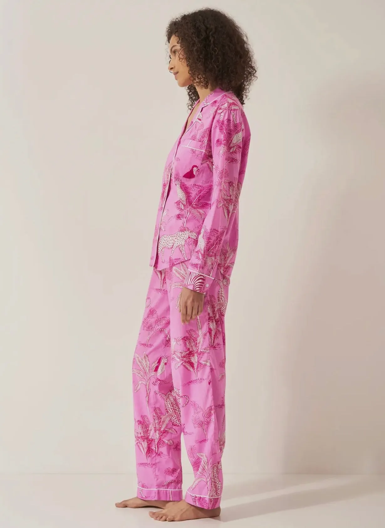 Amara Organic Cotton Pajama Trouser Set