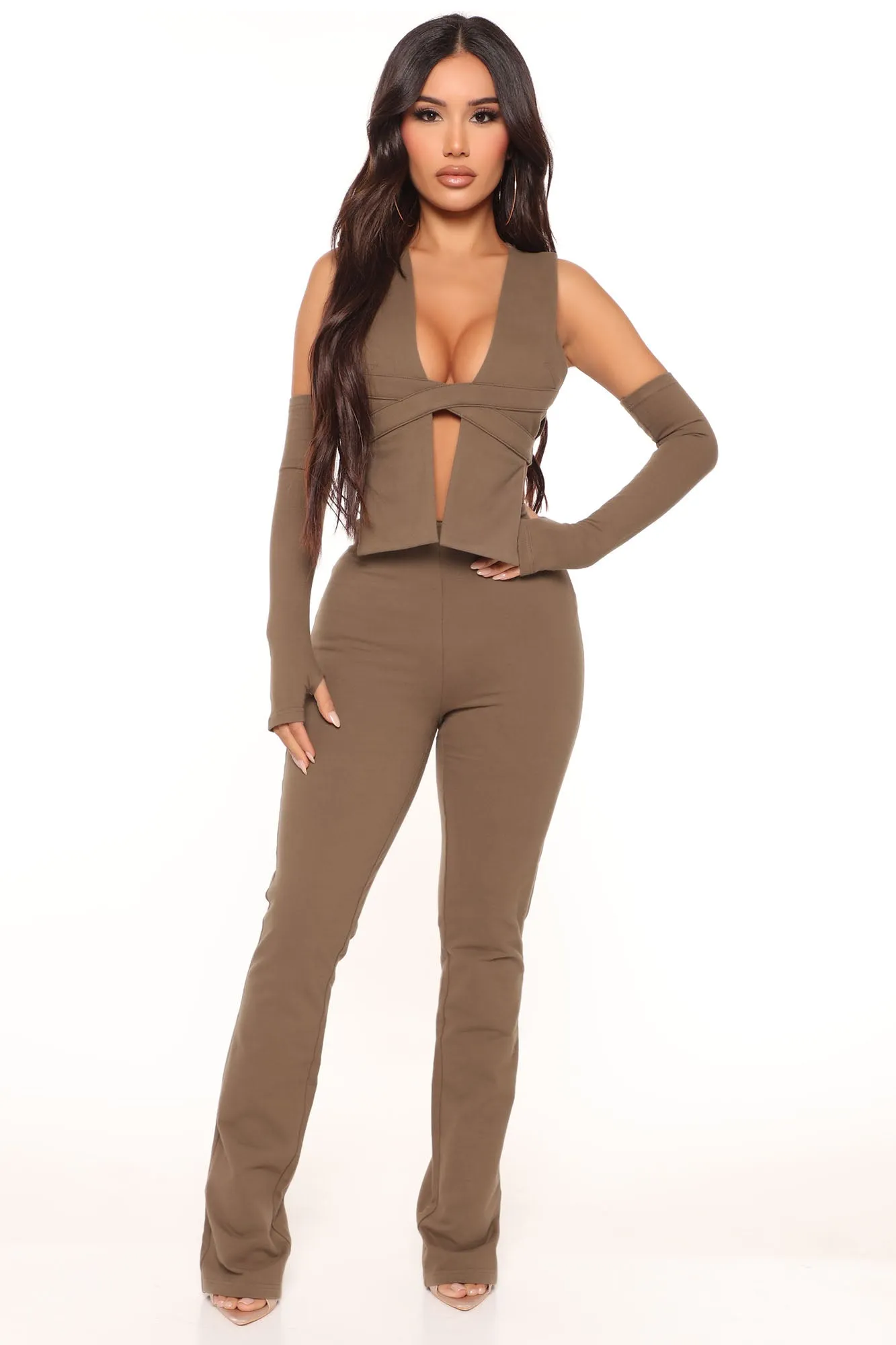 Anisa Pant Set 32.5 - Olive