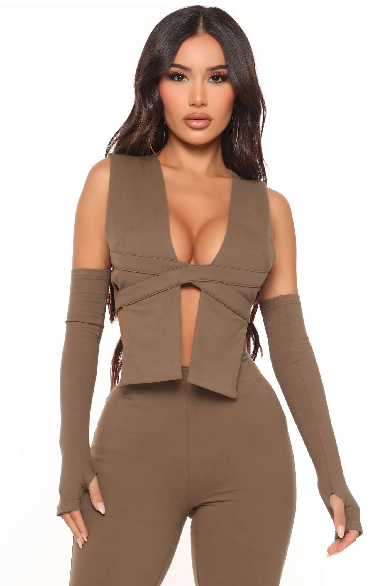 Anisa Pant Set 32.5 - Olive