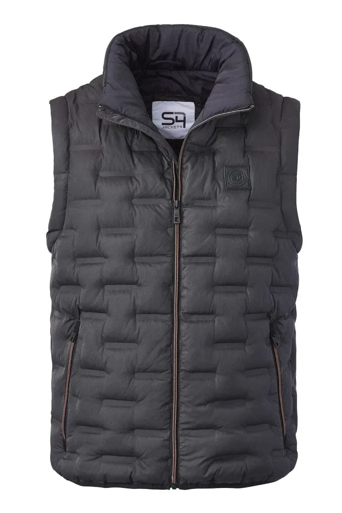 Ares Water Resistant Recycled Down Gilet - Navy