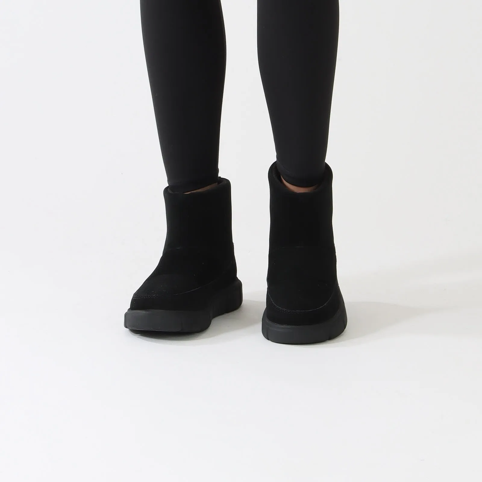 Black & Sea Salt Sorel Explorer III Slip-On Boots