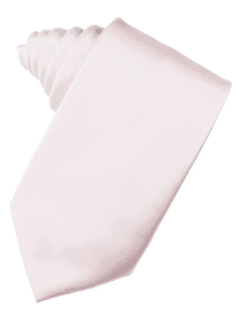 Blush "Premier" Satin Formal Neck Tie