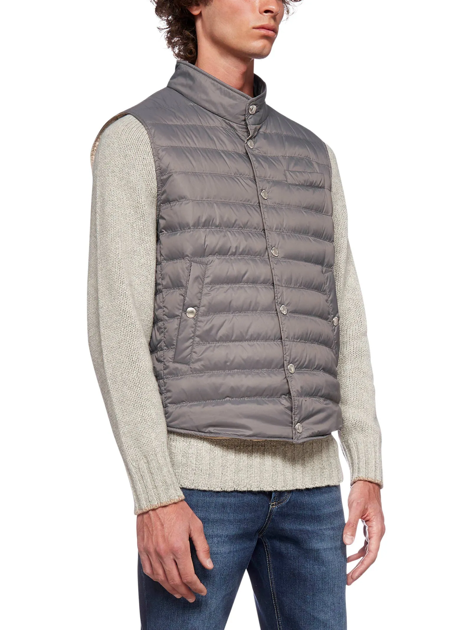 Brunello Cucinelli Padded Zipped Gilet