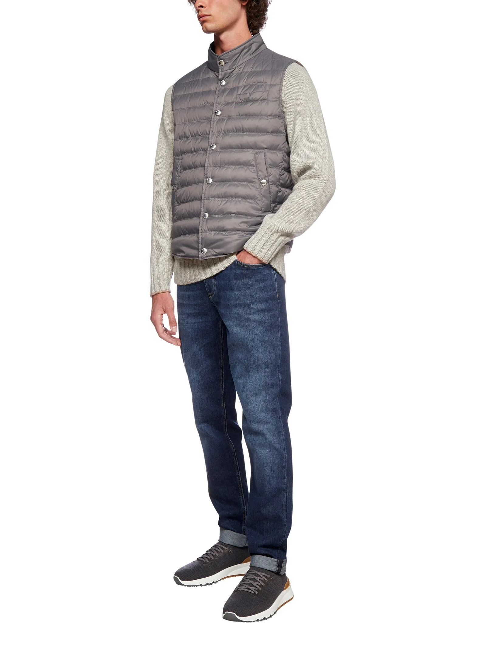 Brunello Cucinelli Padded Zipped Gilet