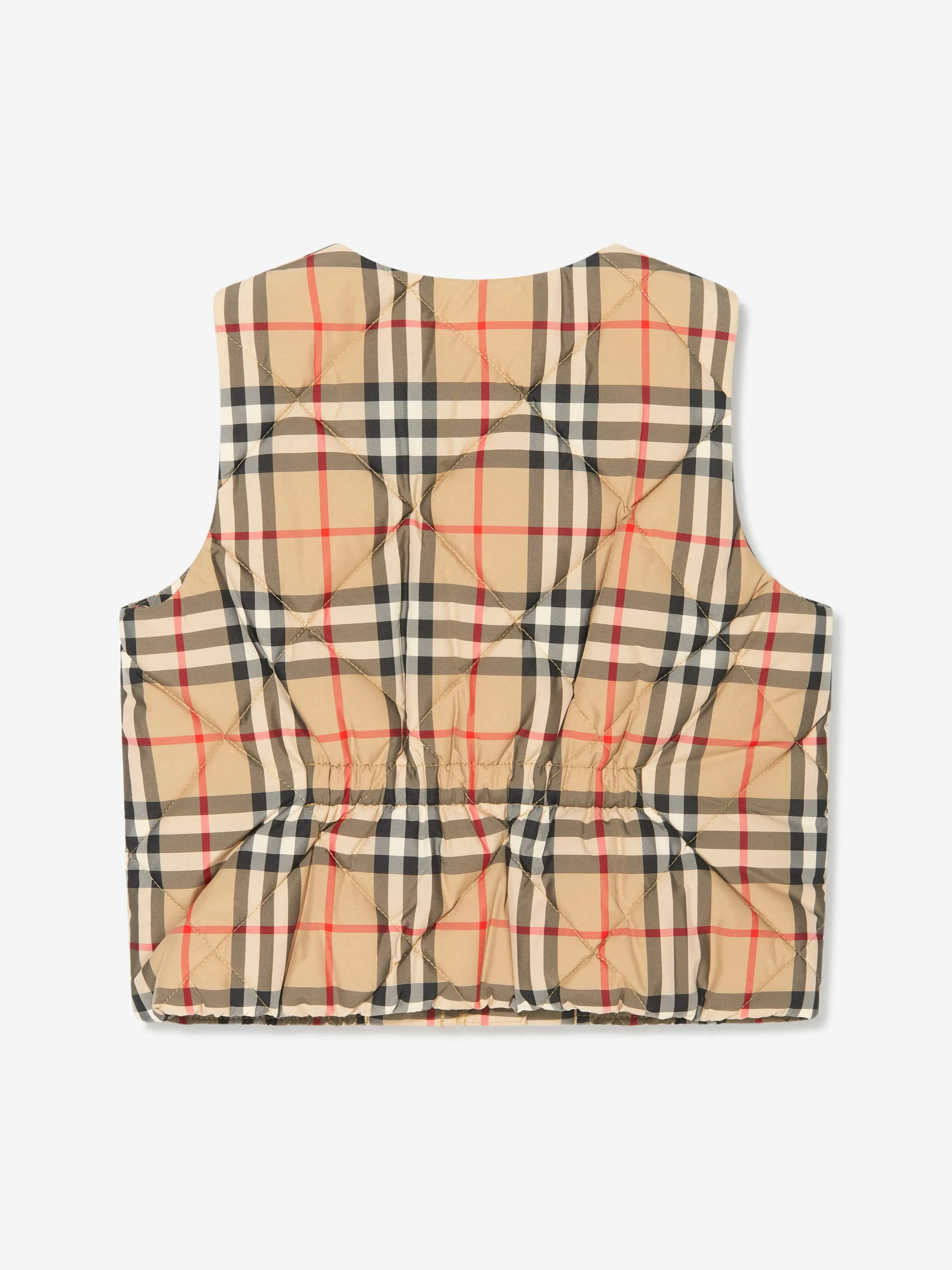 Burberry Girls Check Print Abigail Gilet