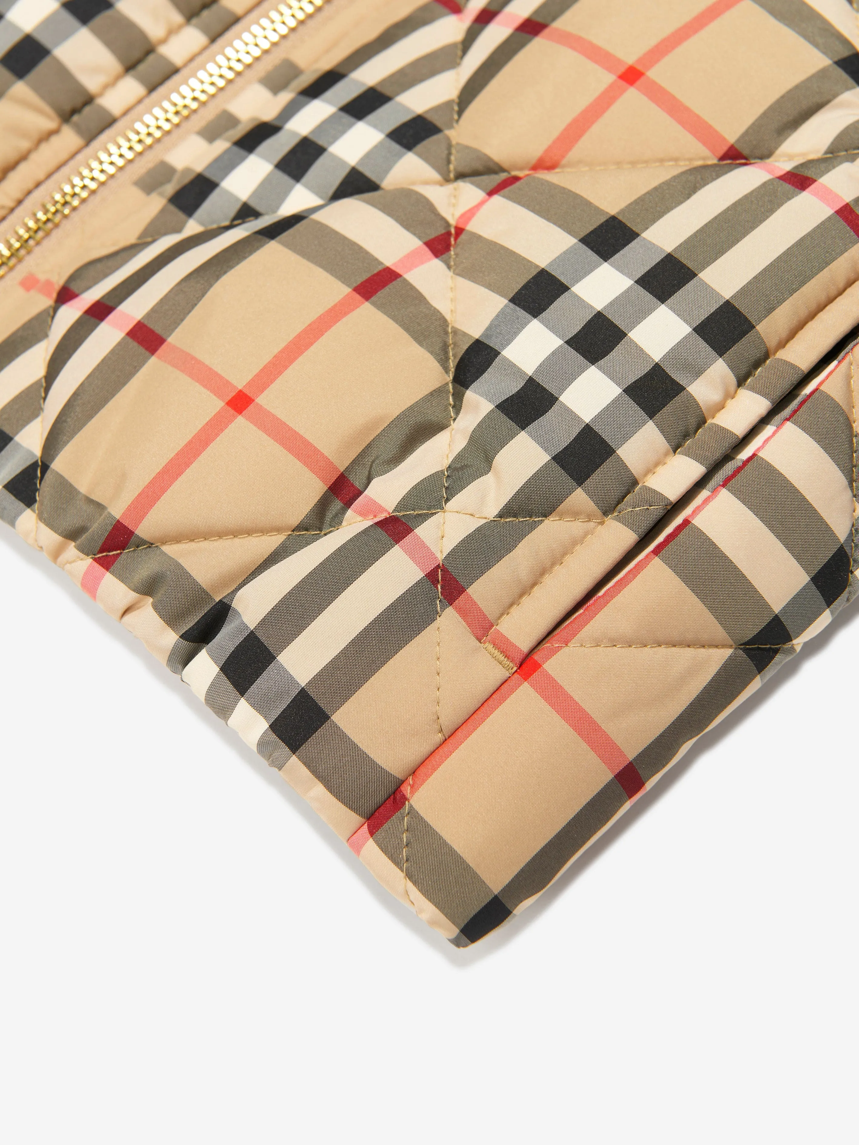 Burberry Girls Check Print Abigail Gilet
