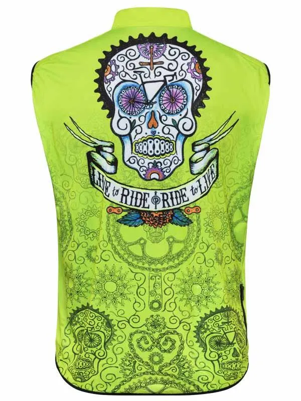 Day of the Living Lime Men's Lightweight Gilet