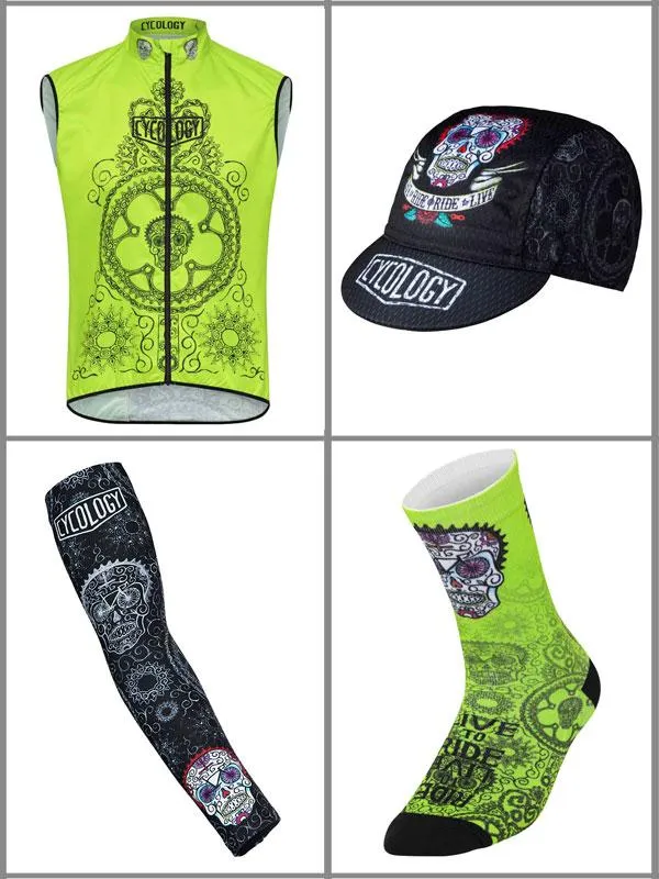 Day of the Living Lime Men's Lightweight Gilet