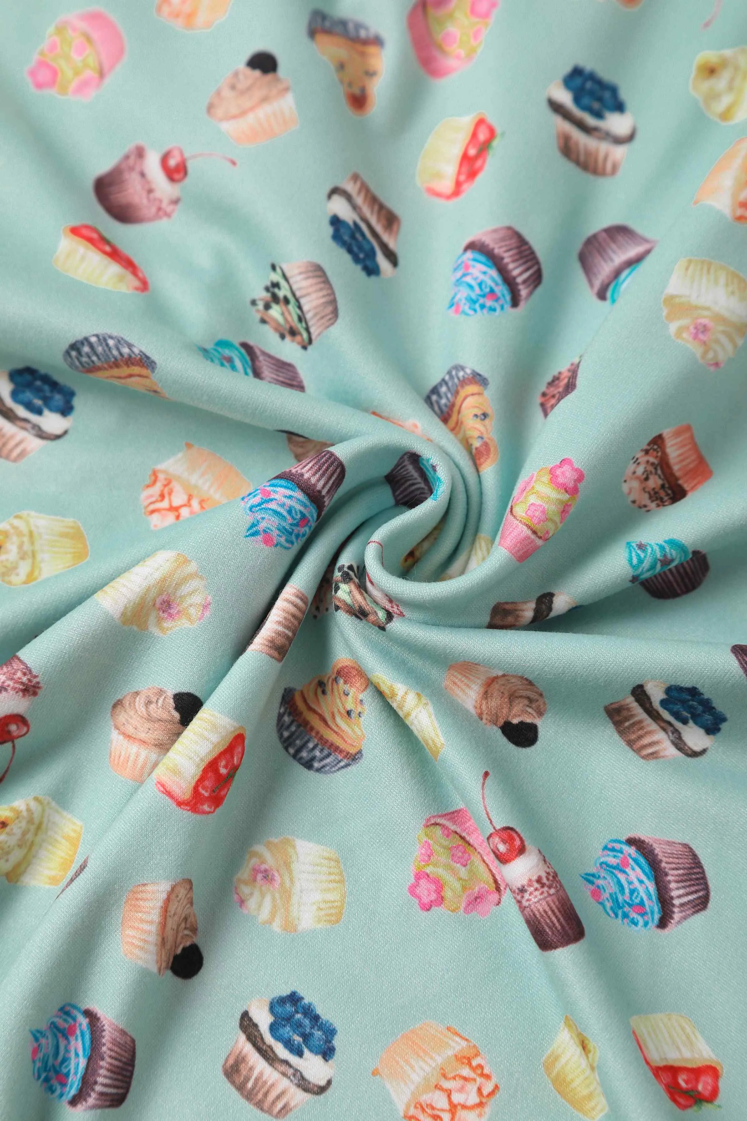 Donna Blue Cupcake Tea Dress