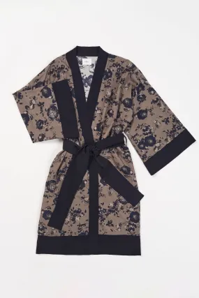 Euphoria Robe | Grey/Black