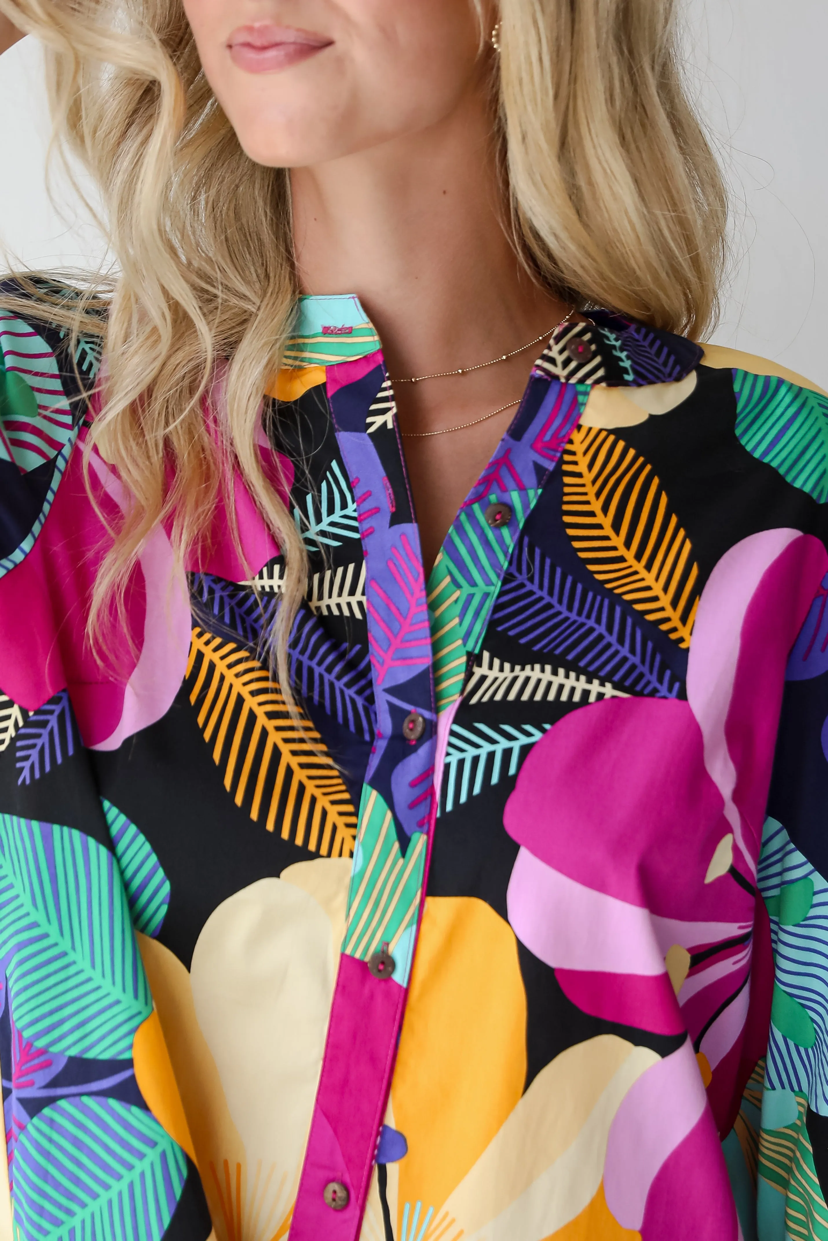 FINAL SALE - Exemplary Charm Multicolored Floral Mini Dress