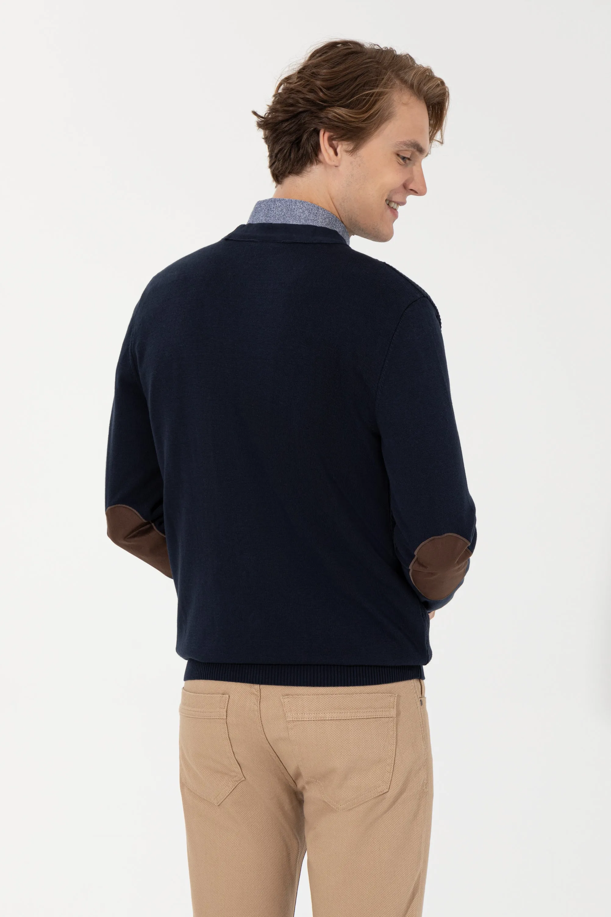 GILET BLEU MARINE TBH01 - 1428933VR033