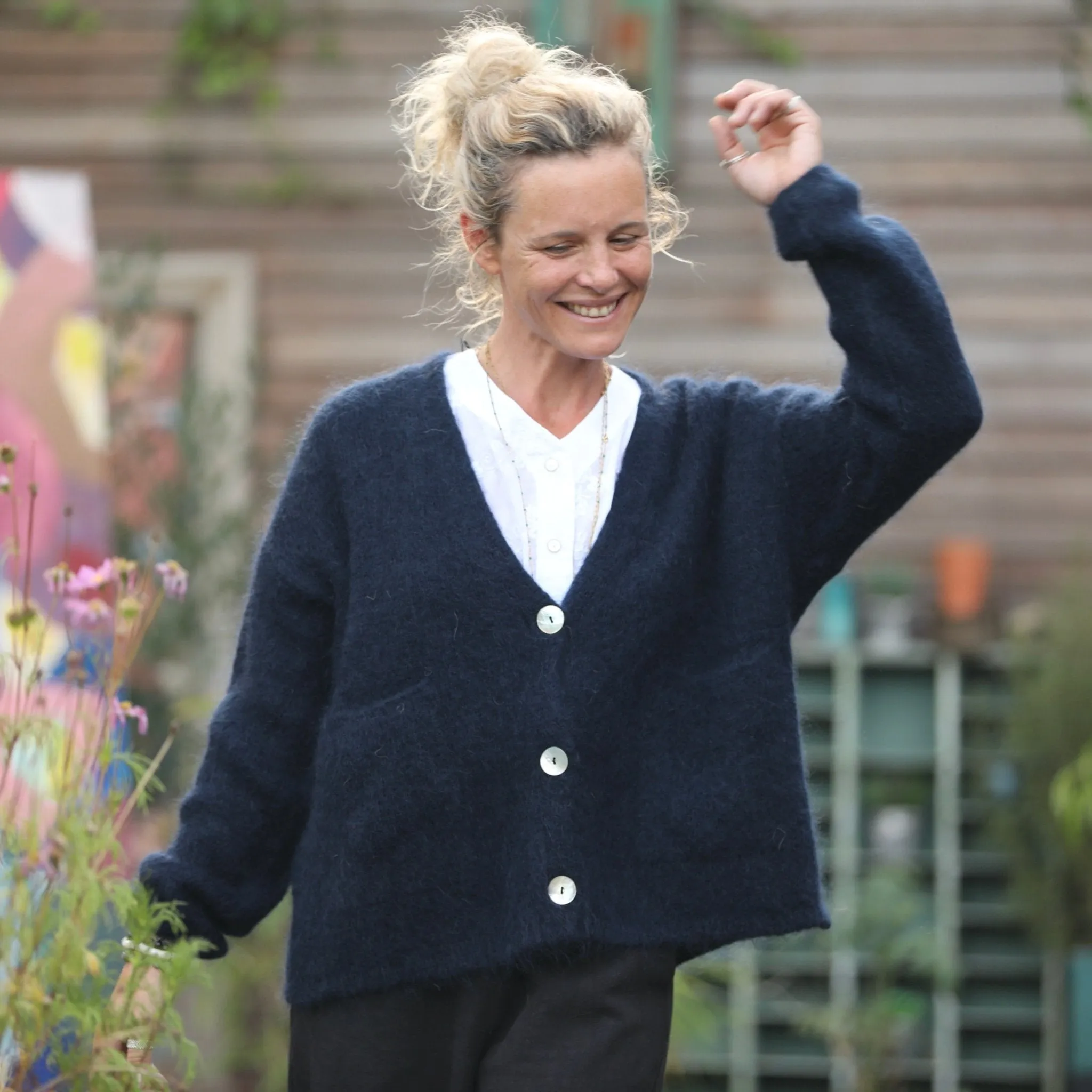Gilet Eve Bleu marine