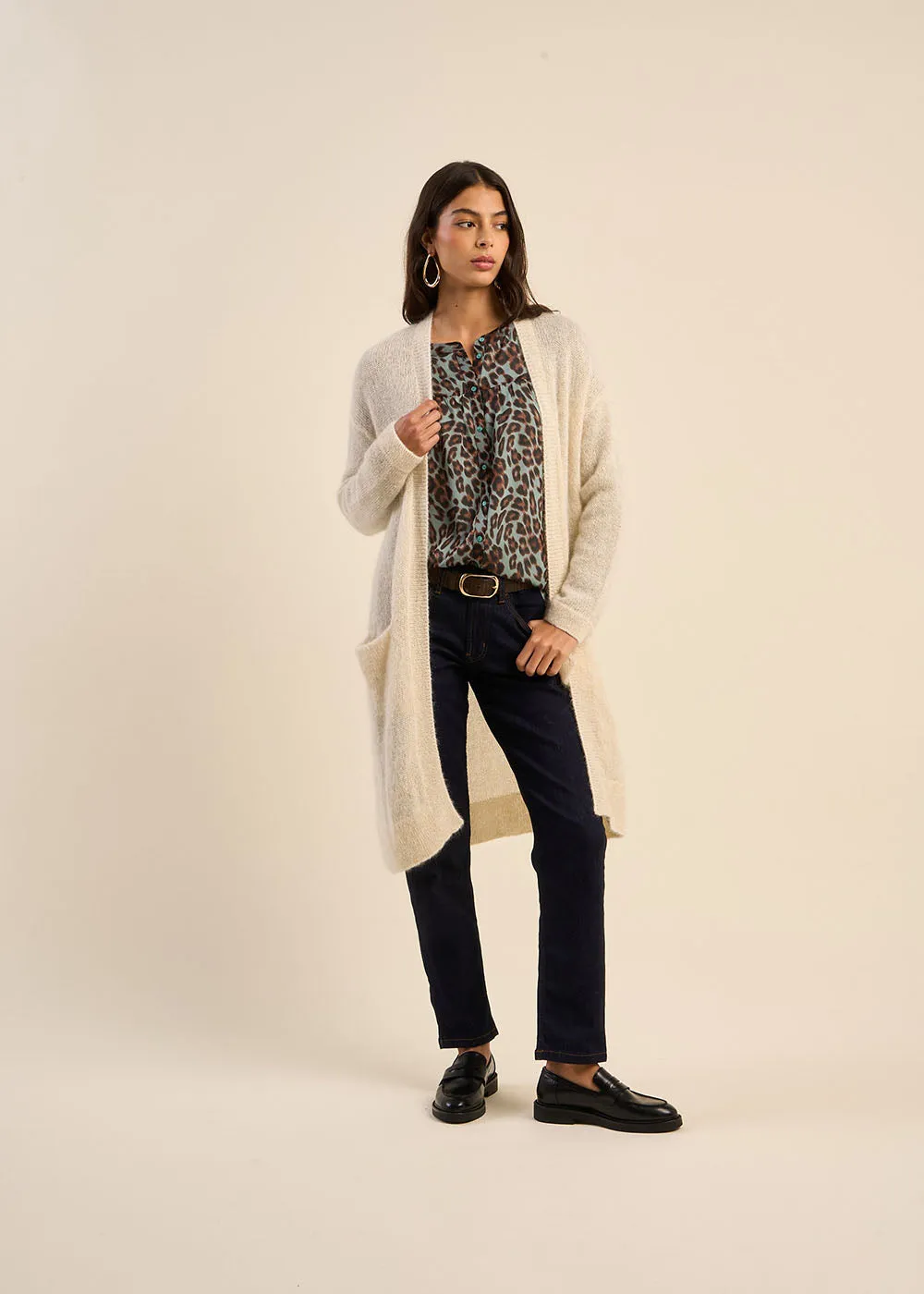 Gilet mi-long