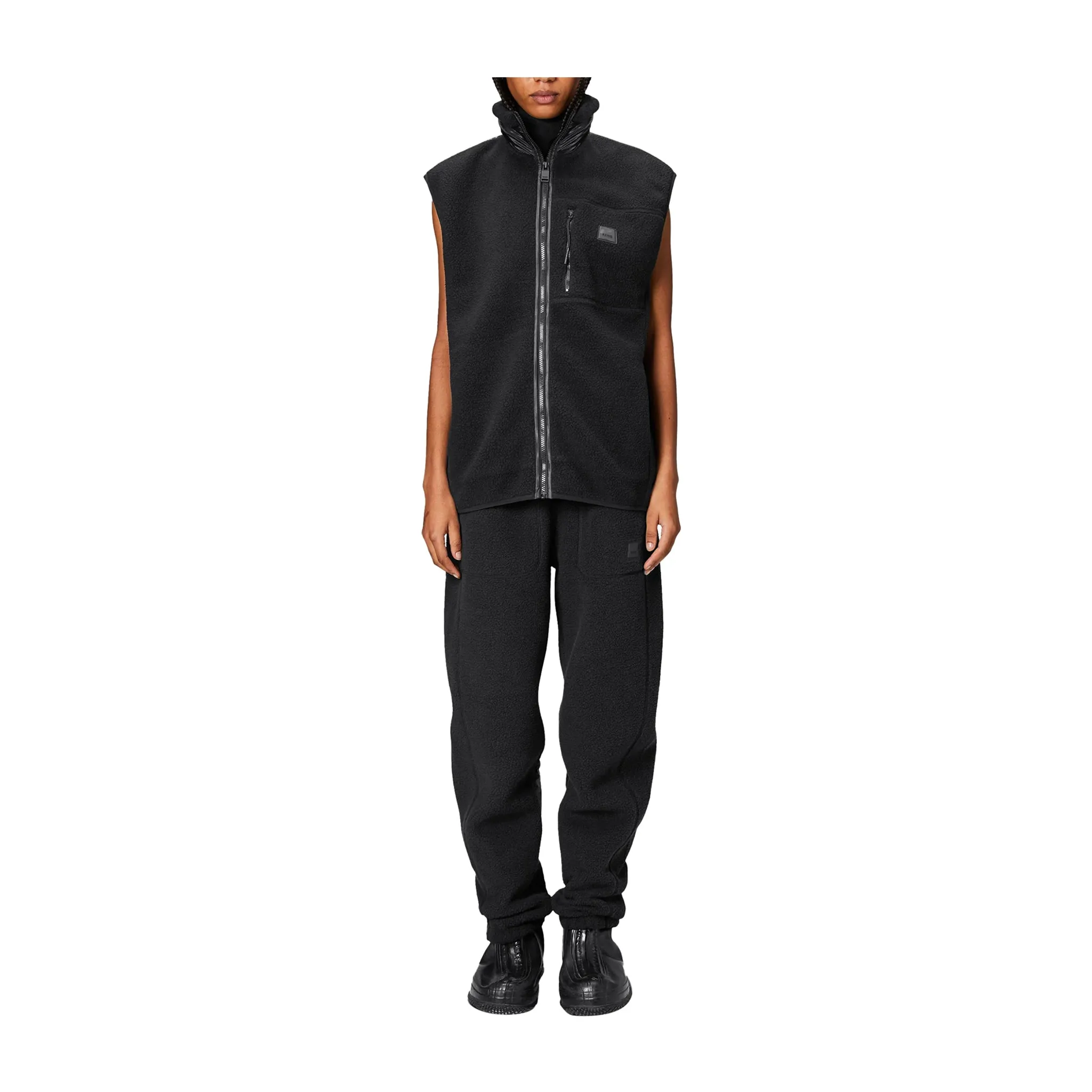 Gilet Unisex Yermo Fleece Vest Nero