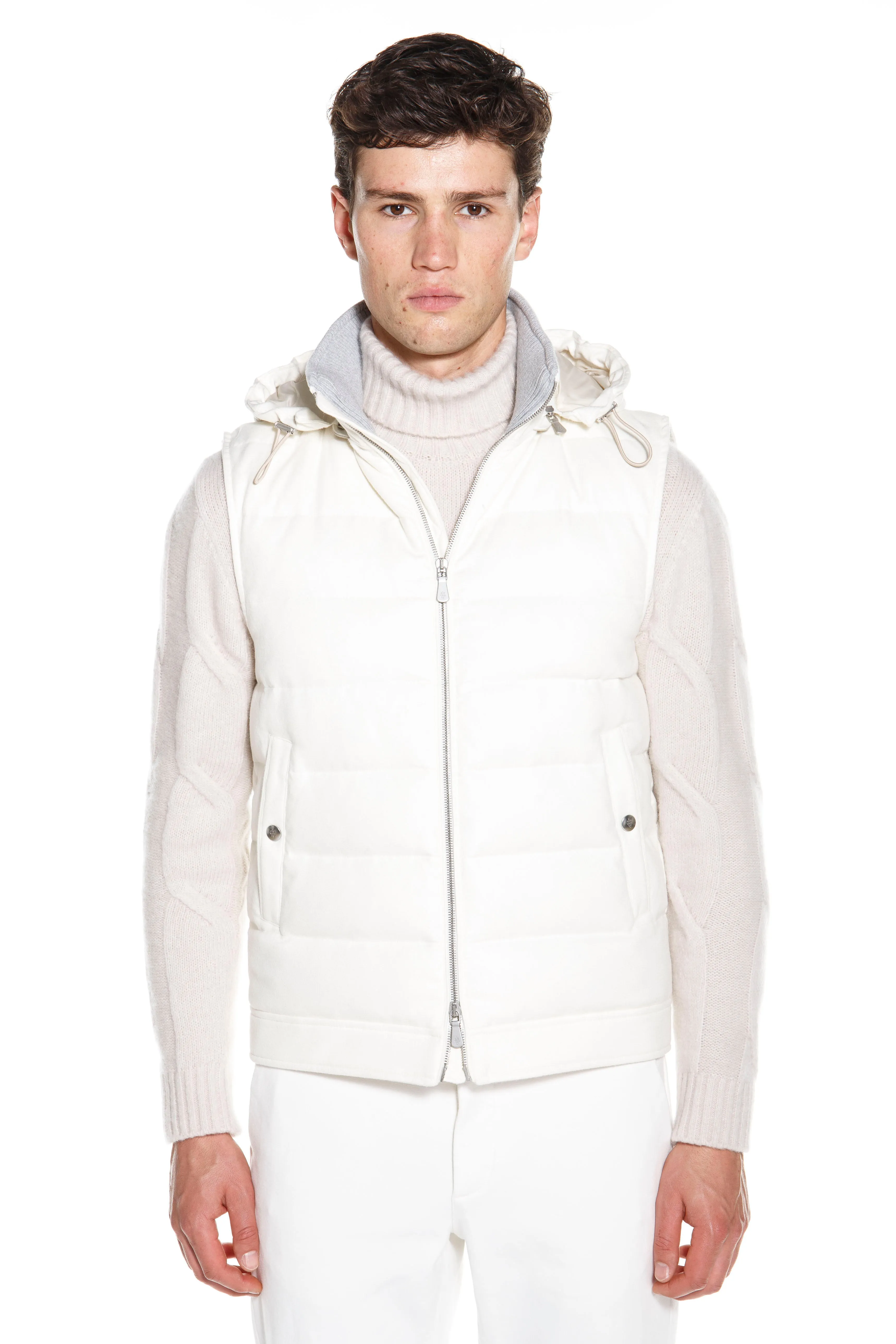 Gilet With Wood