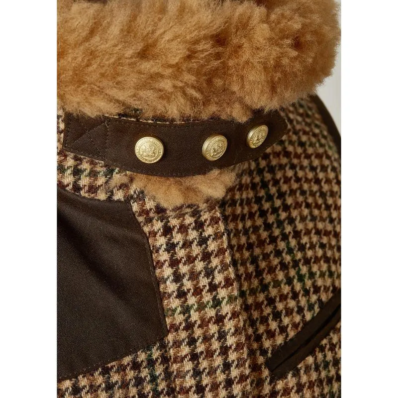 Holland Cooper Aviator Ladies Tweed Gilet - Hailes Green