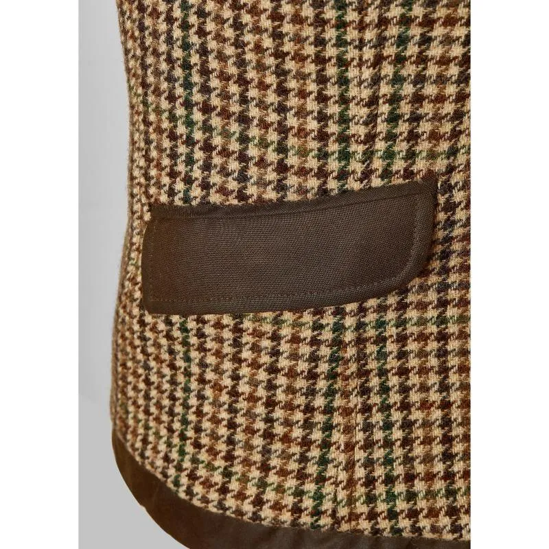 Holland Cooper Aviator Ladies Tweed Gilet - Hailes Green