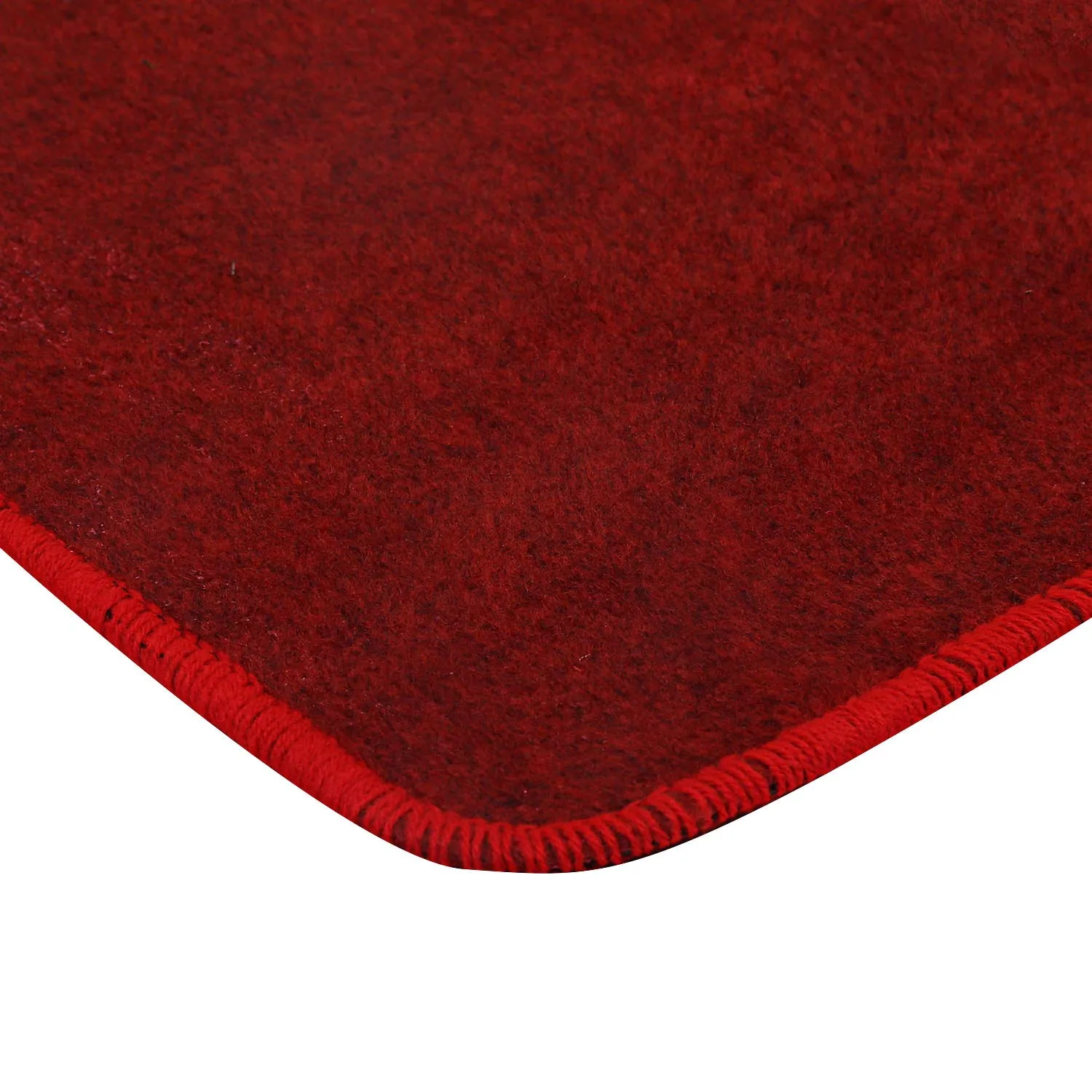 Kuber Industries Microfiber Anti Slip 2 Pieces Bath Mat 22"x14", Red - CTKTC21958