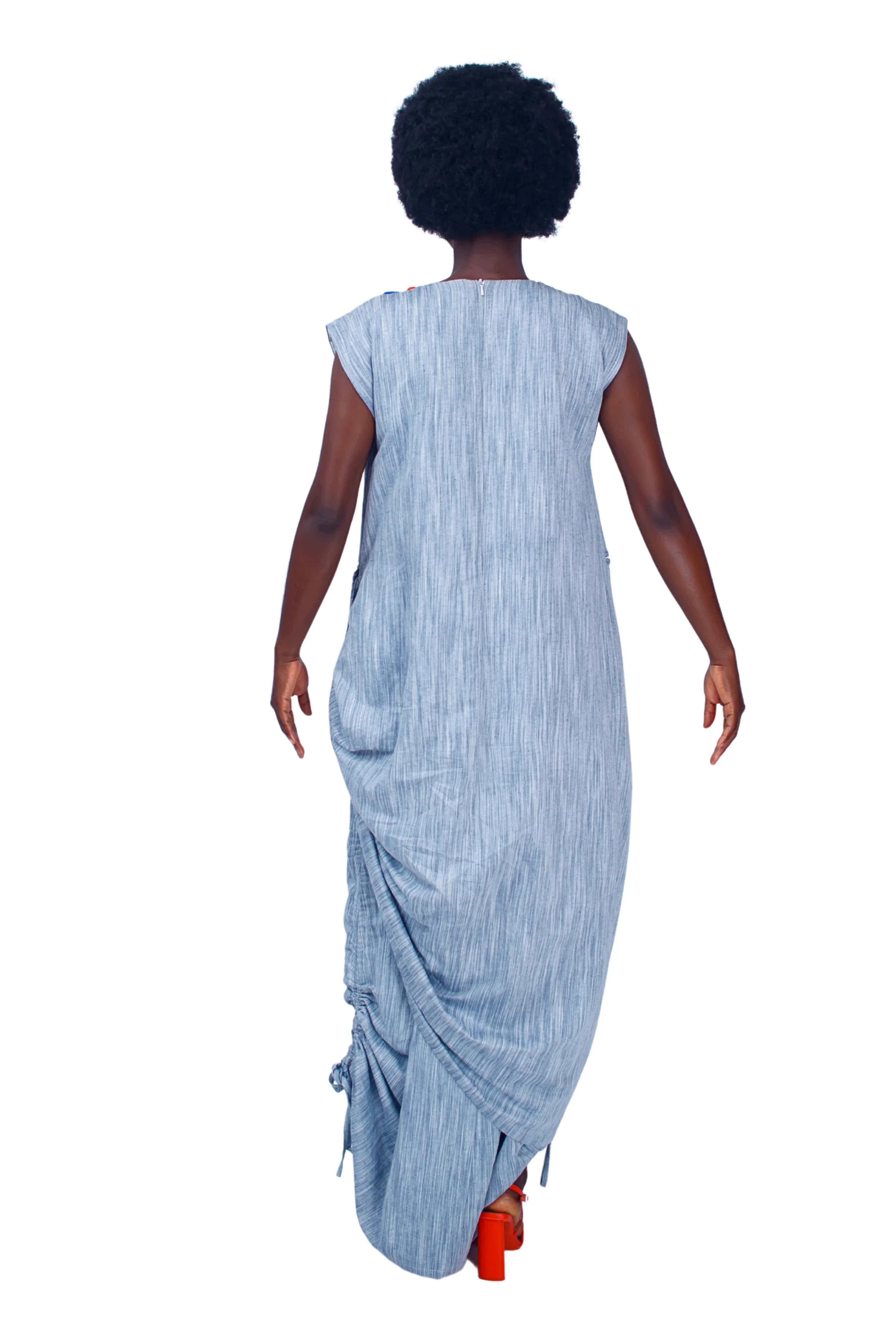 Layered Agbada Dress