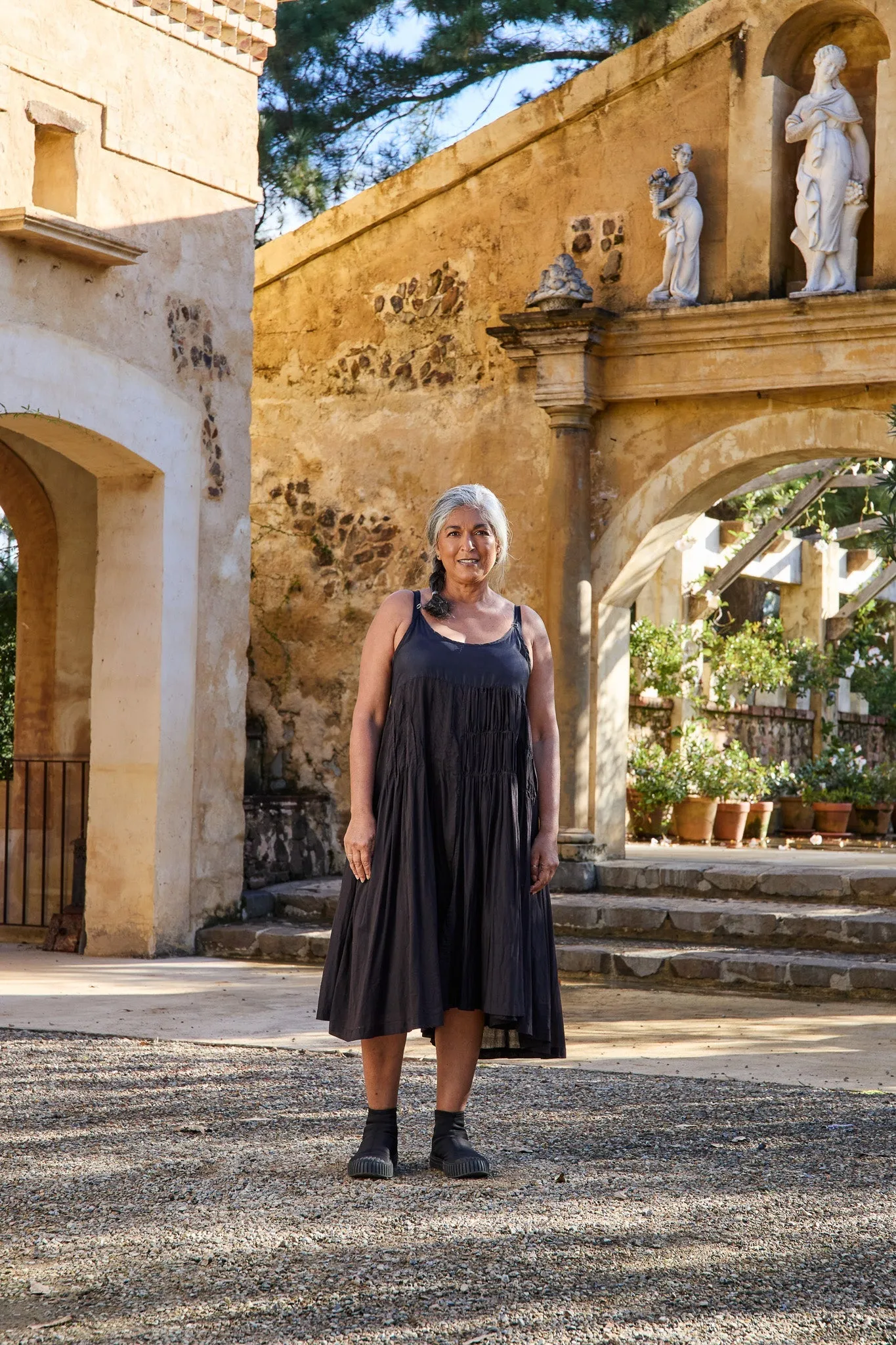 Meera Dress - Cotton & Silk
