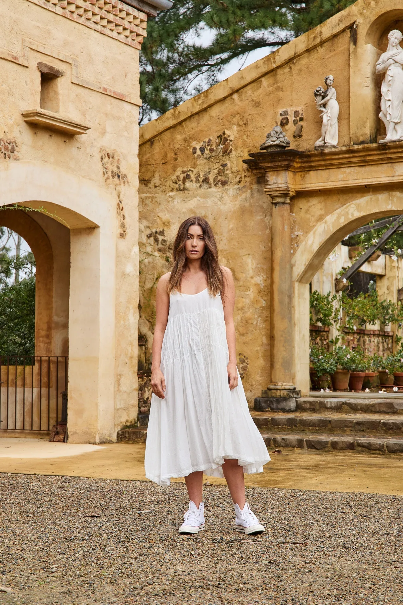 Meera Dress - Cotton & Silk