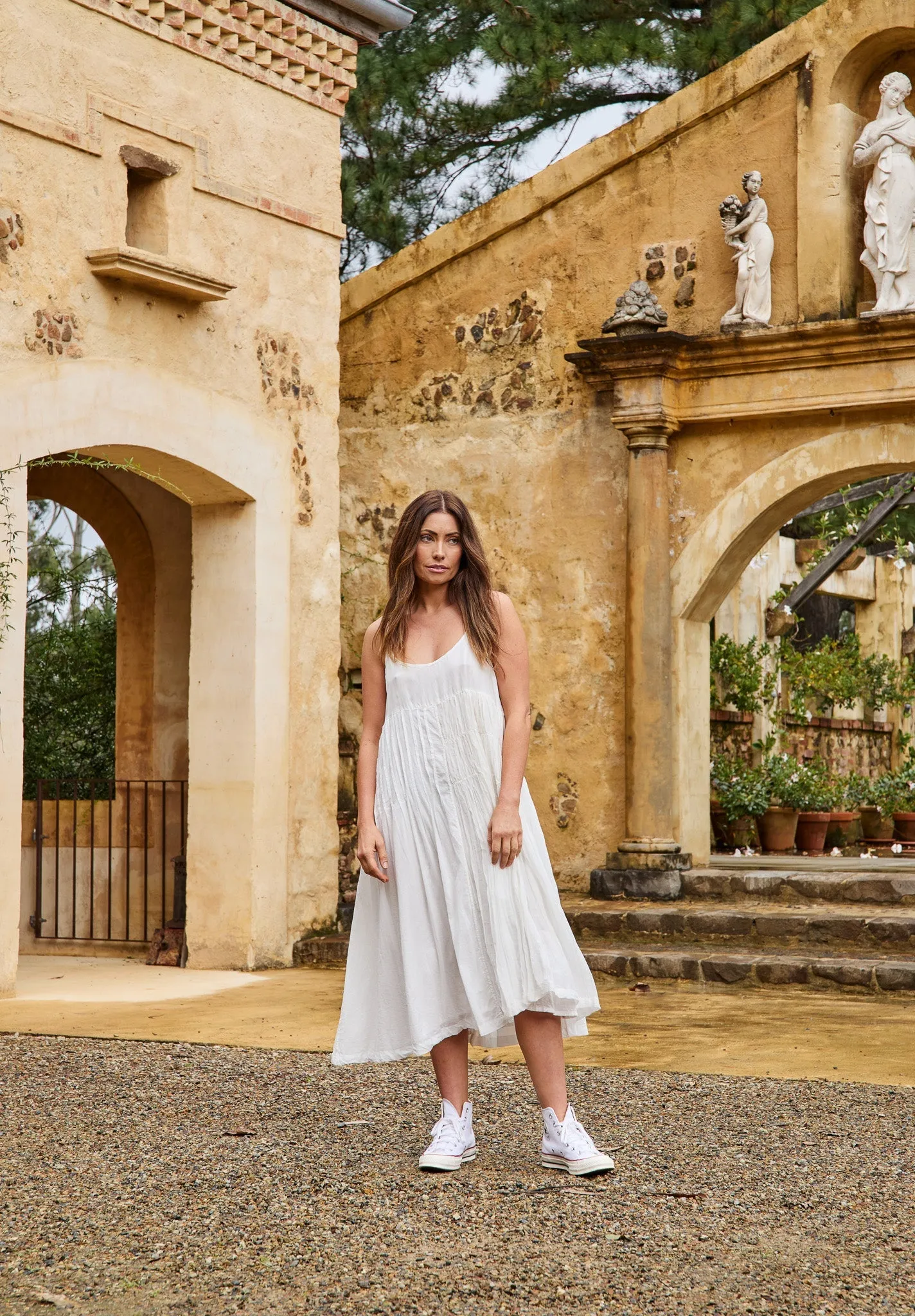 Meera Dress - Cotton & Silk