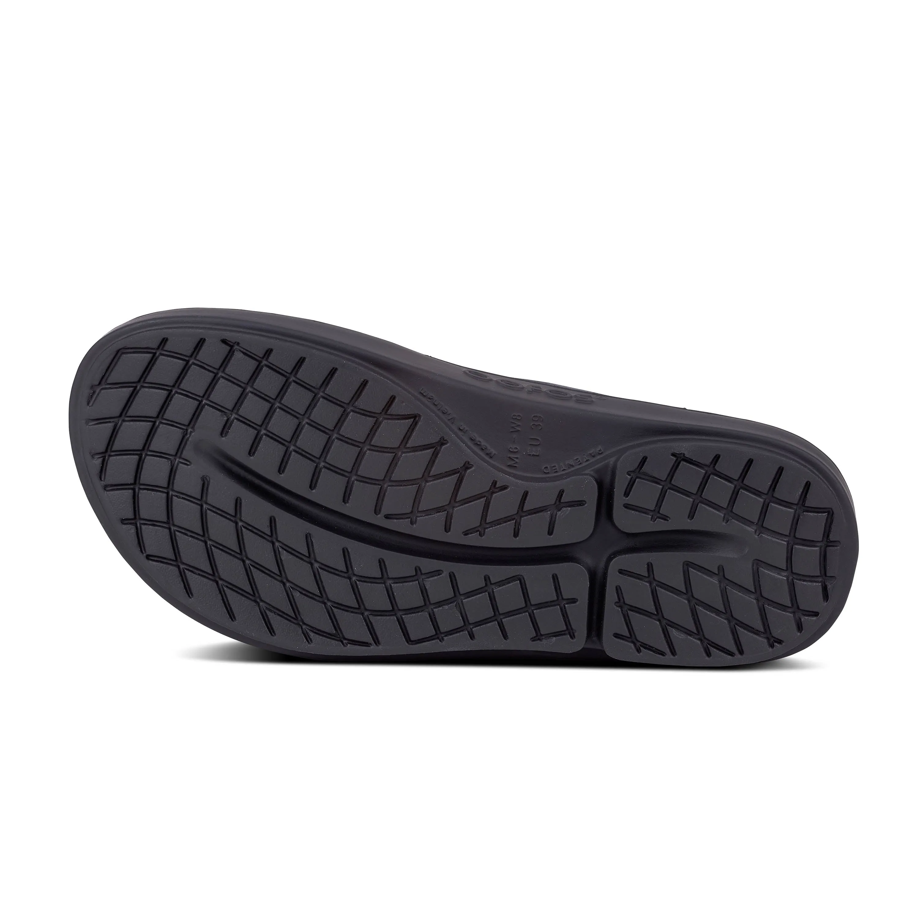 Men's Oofos OOriginal Sport Sandal Color: Black/Graphite