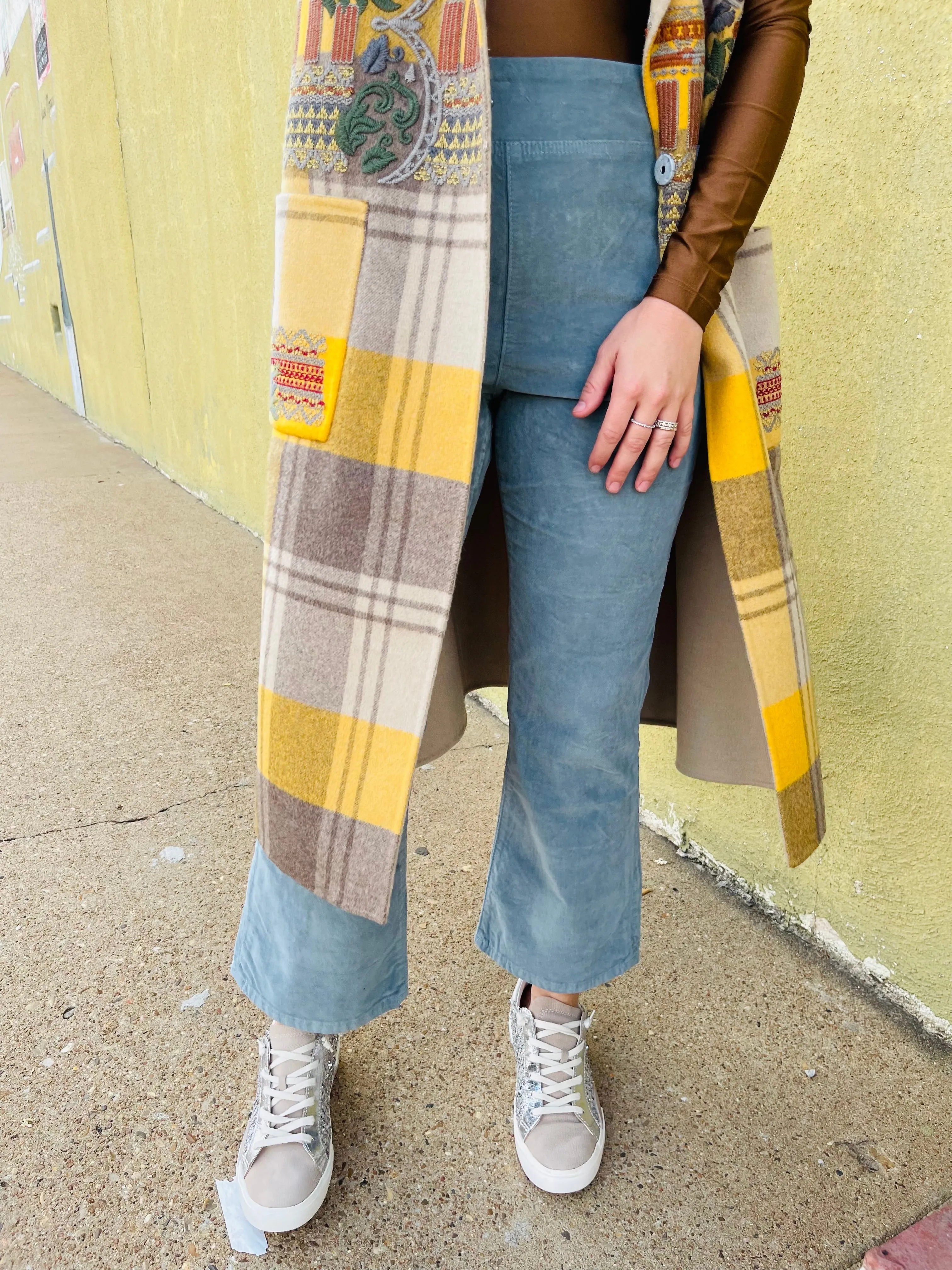 Molly Plaid Vest