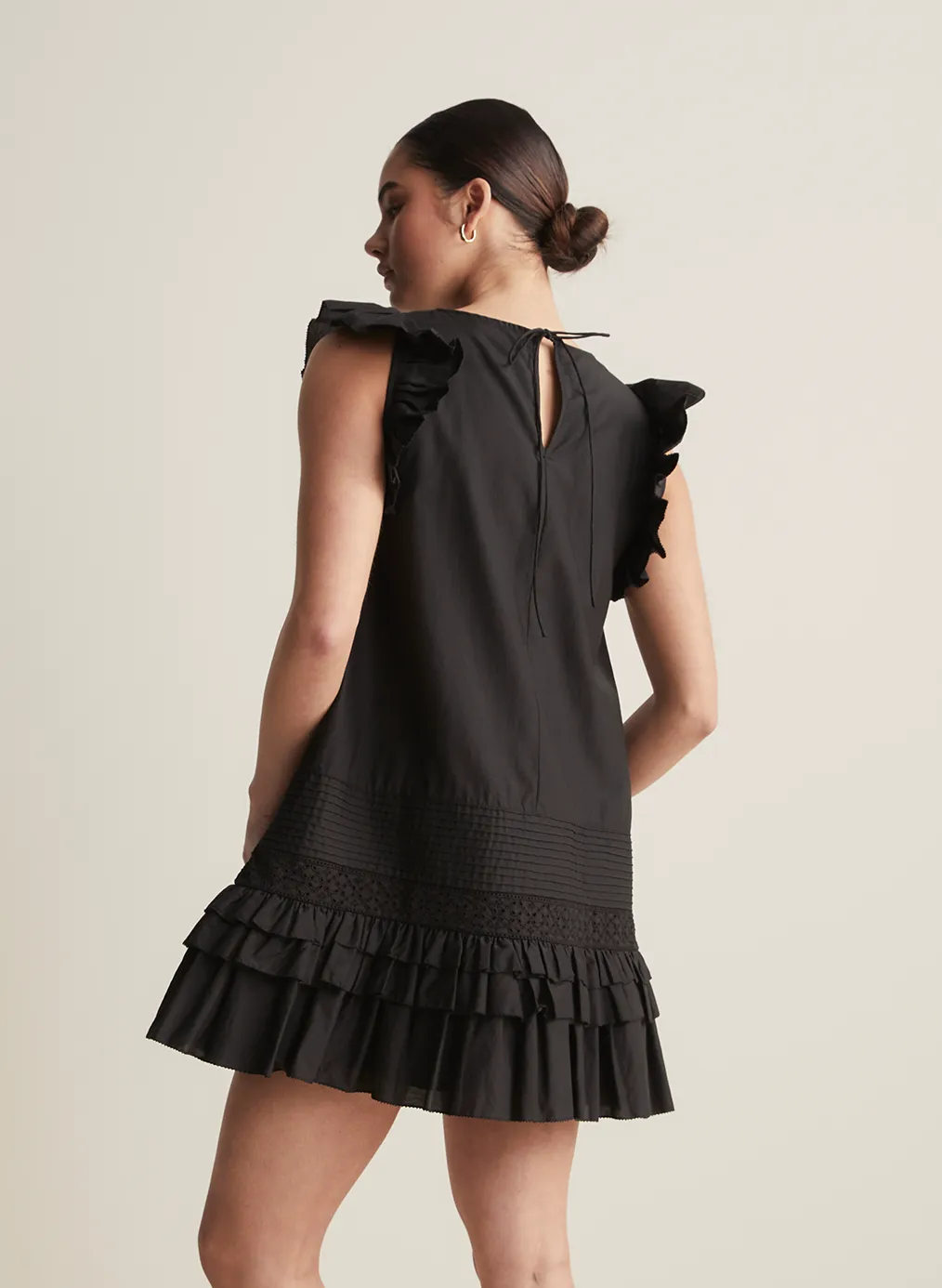Molly Silk Cotton Mini Dress