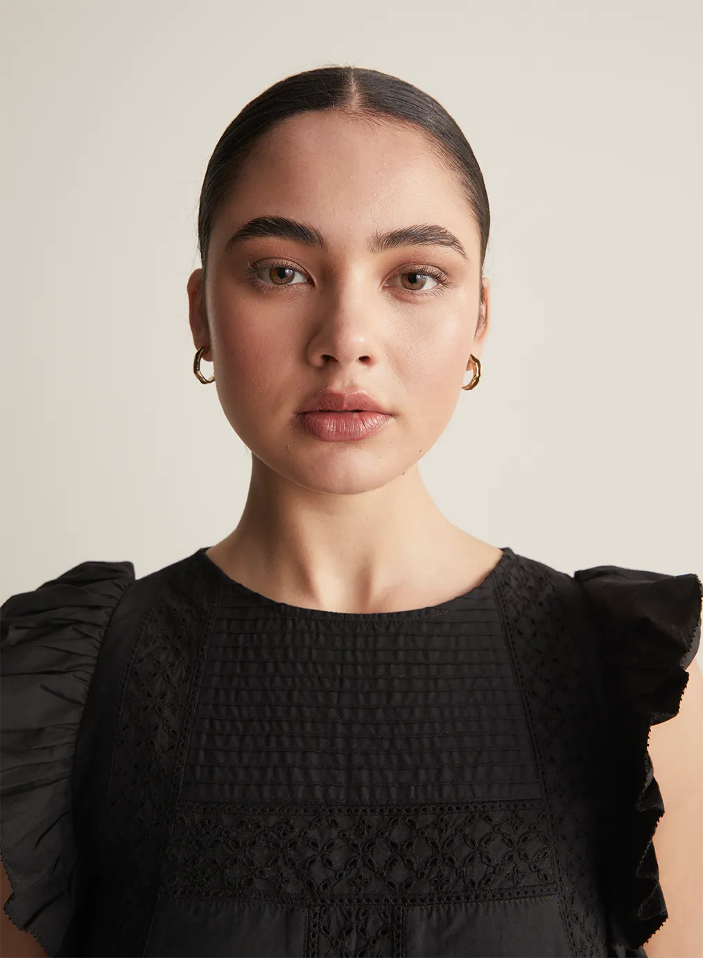 Molly Silk Cotton Mini Dress