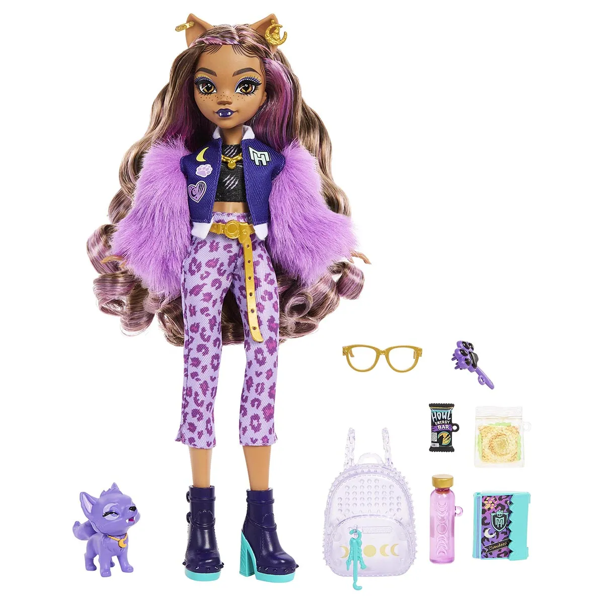 Monster High Clawdeen Wolf Doll Set