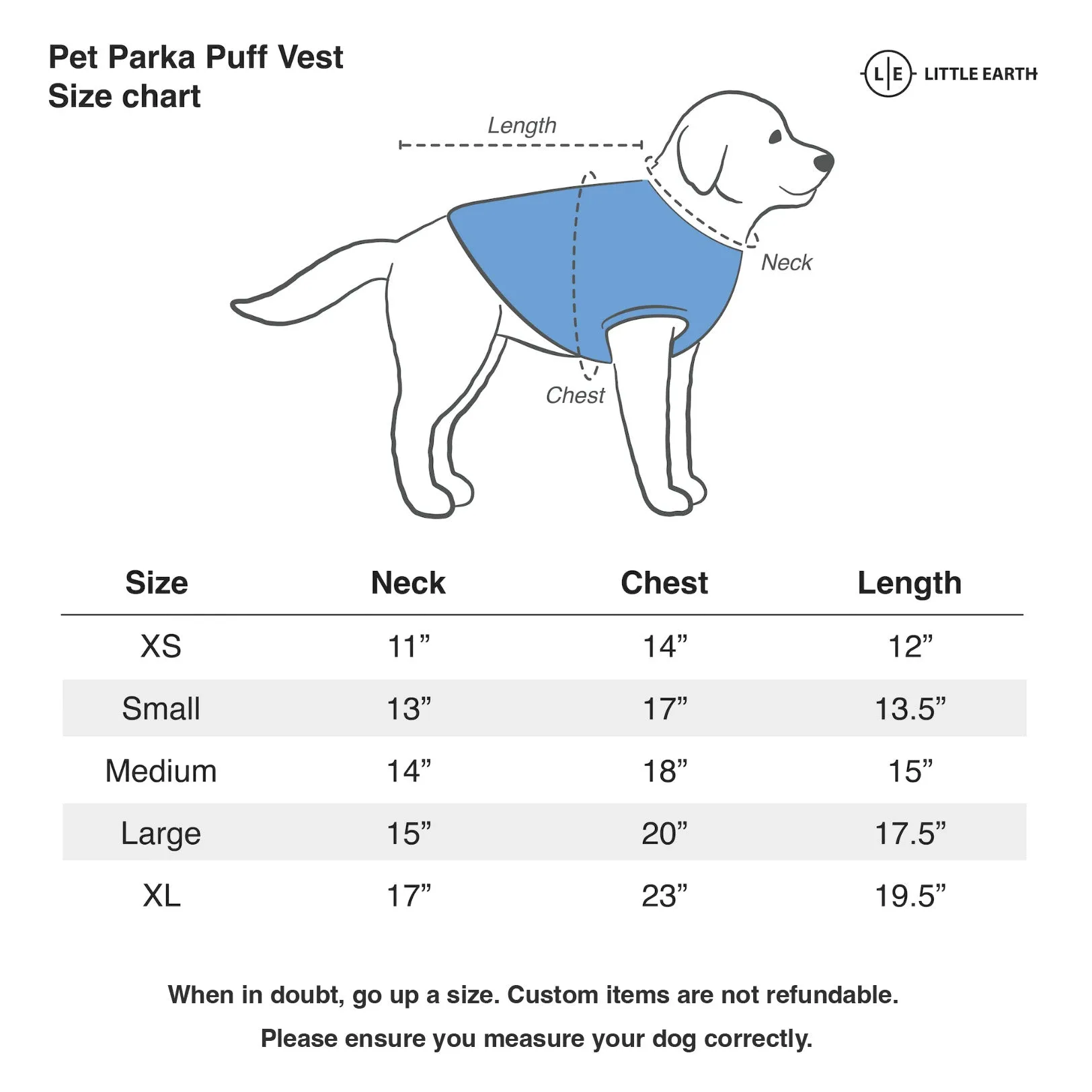 New England Patriots Custom Pet Parka Puff Vest
