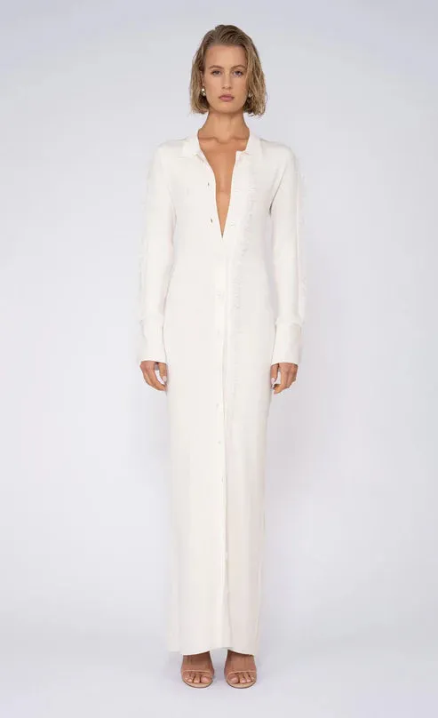 Nonchalant Willow Dress in Ivory