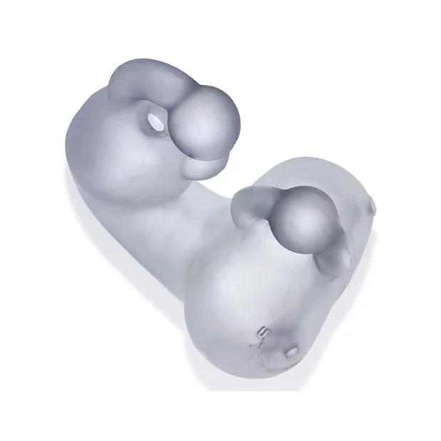 Oxballs - Meatlocker Full Cover Silicone Chastity Cage (White)