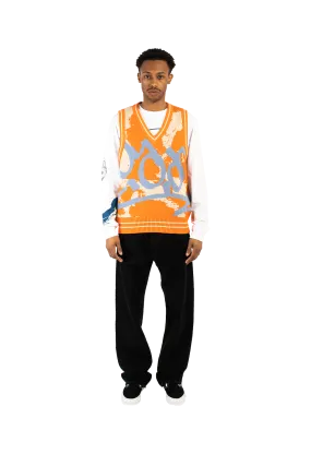 Patina V Neck Knitted Vest