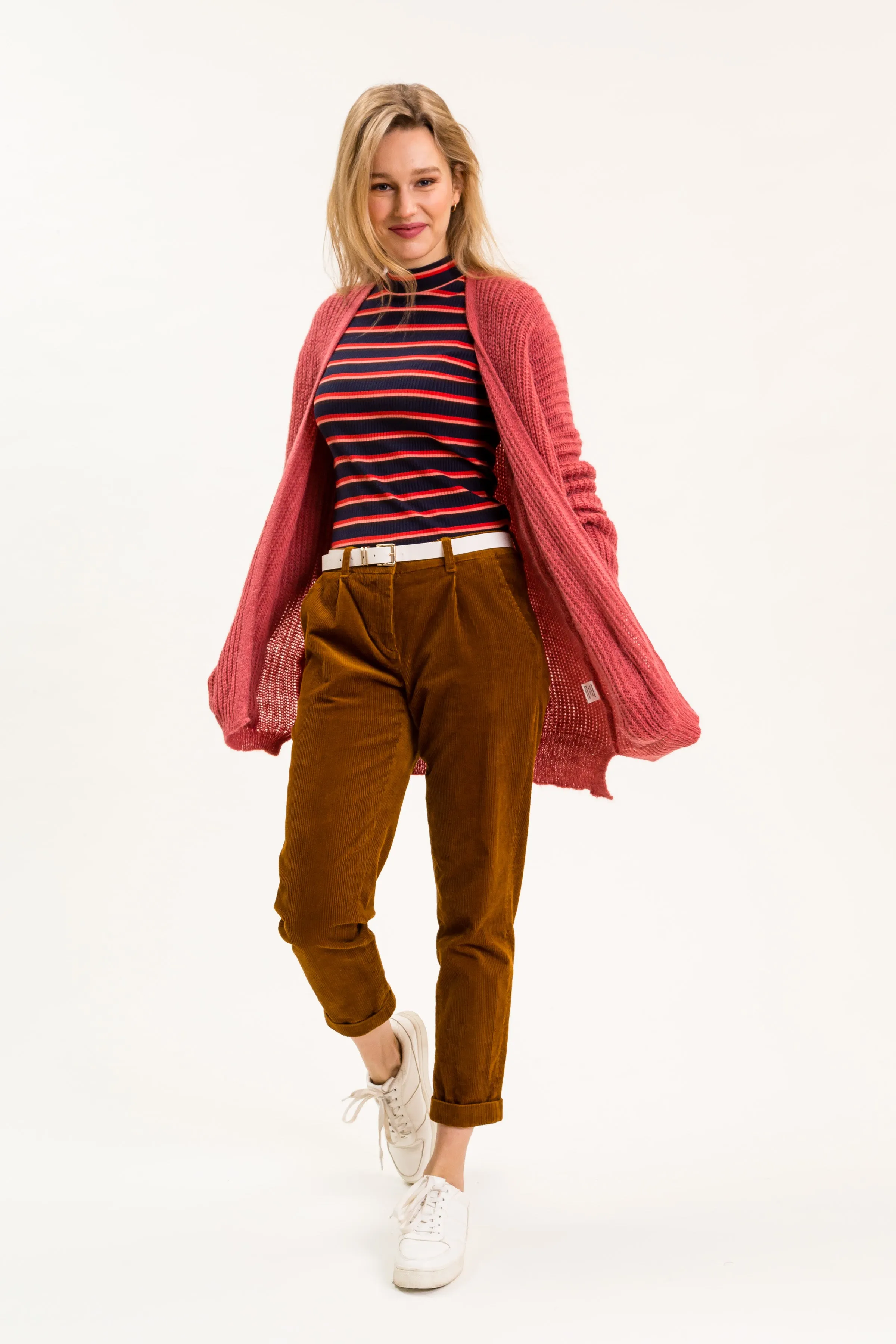 Roze open vest | UVR Berlin FE Carolineina