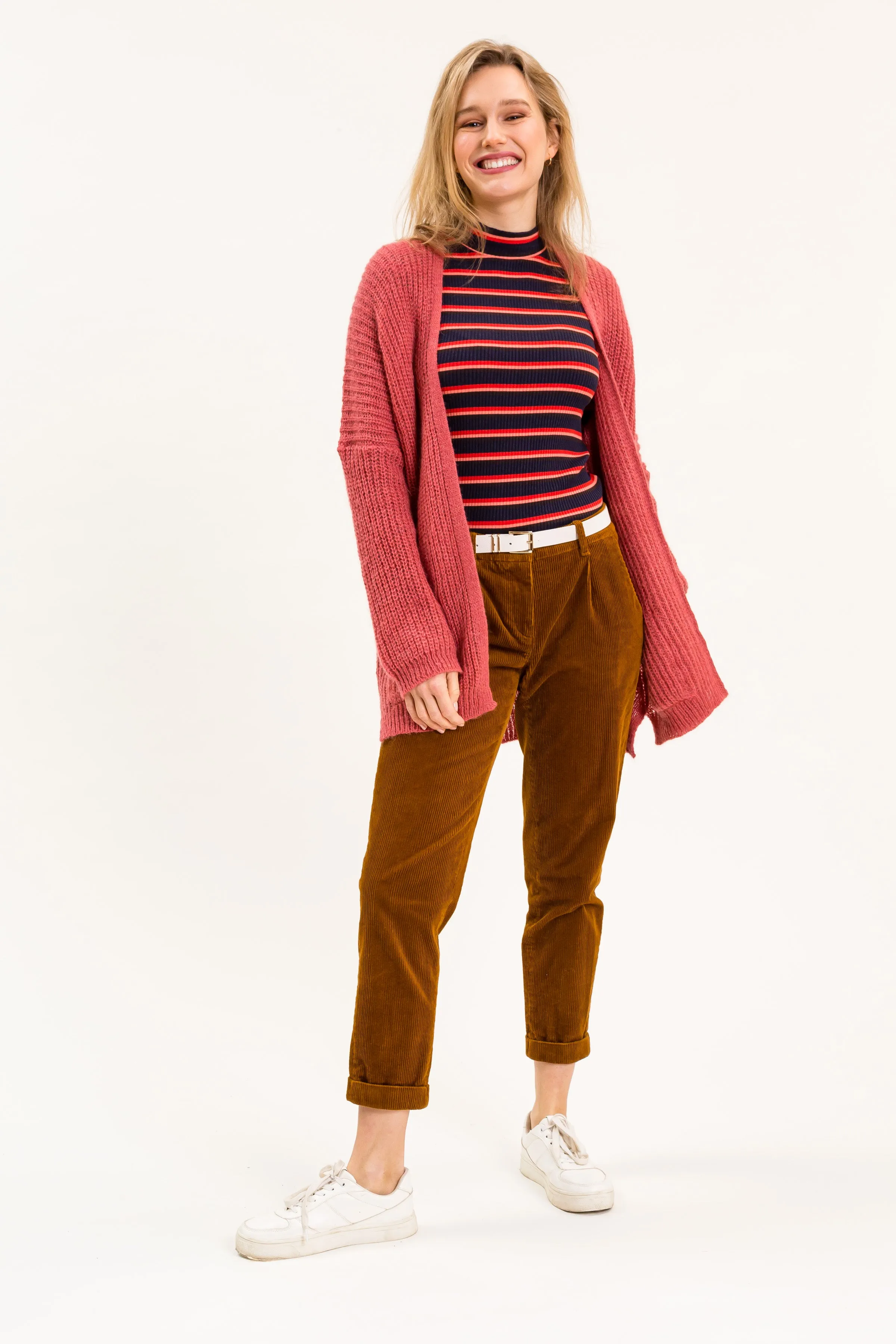 Roze open vest | UVR Berlin FE Carolineina
