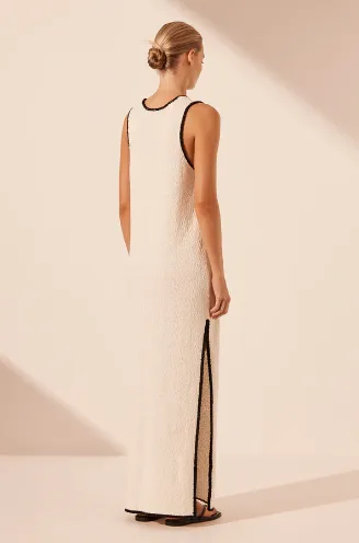 Shona Joy Lena Plunged Maxi Dress