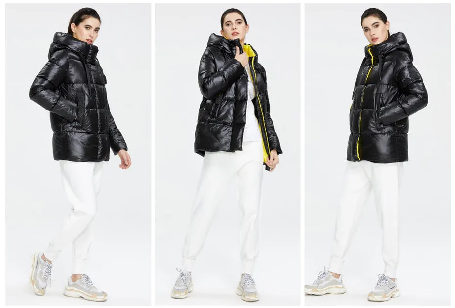 Women's Winter High Quality Fashion Hooded Parka Jacket