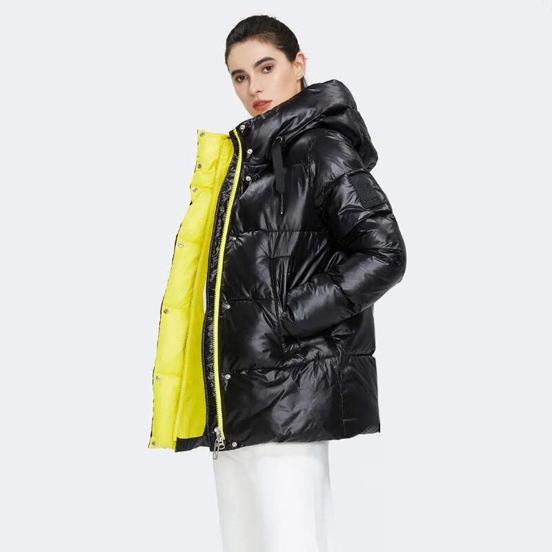Women's Winter High Quality Fashion Hooded Parka Jacket