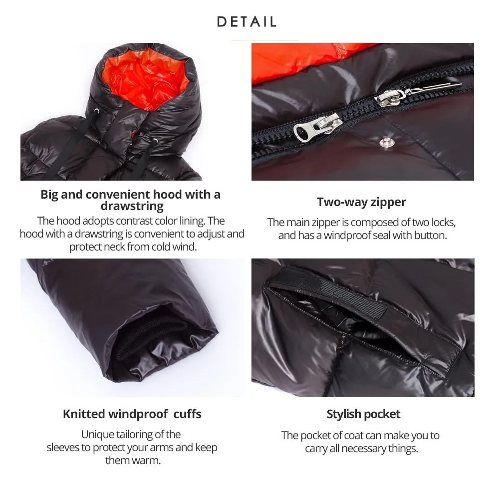 Women's Winter High Quality Fashion Hooded Parka Jacket