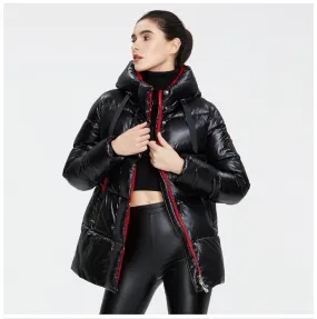 Women's Winter High Quality Fashion Hooded Parka Jacket